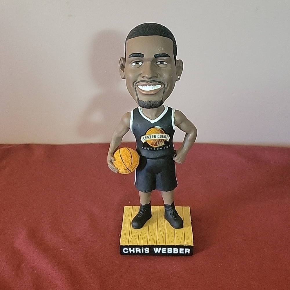 CHRIS WEBBER - Center Court Restaurant Promotional Bobblehead Sacramento, CA